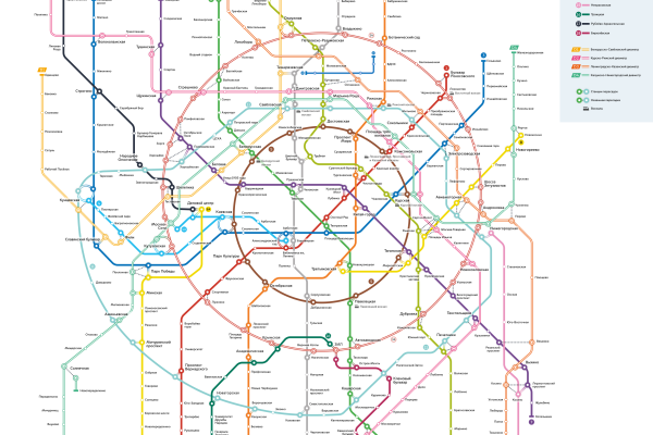 финальная карта метро к 2030 году