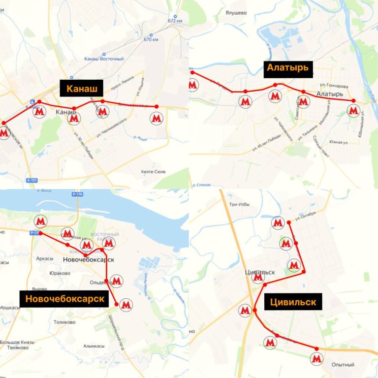 Интересные факты про новое метро в Чувашии